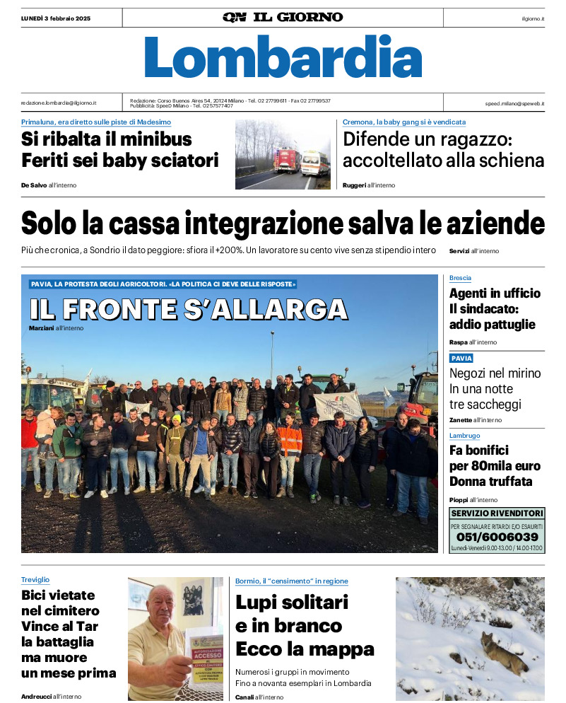 Prima-pagina-il giorno-edizione-di-oggi-20250203